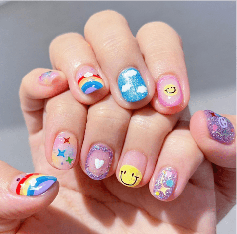 40+ Best Smiley Face Nail Ideas That Will Put A Smile On Your Face ...